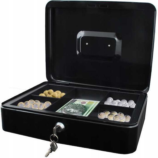 Large Black Money Box 30x24x9cm