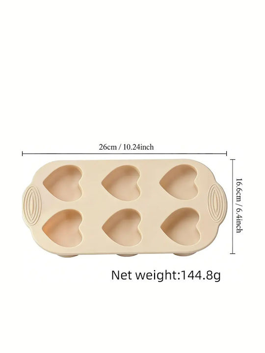 Φόρμα Σιλικόνης 3d Hearts