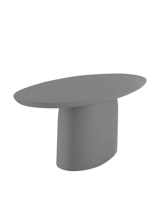 Dining Room Table Made of Gray Concrete 240x100x75cm