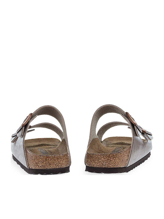 Arizona Women's Flat Sandals in Brown Color Narrow Fit