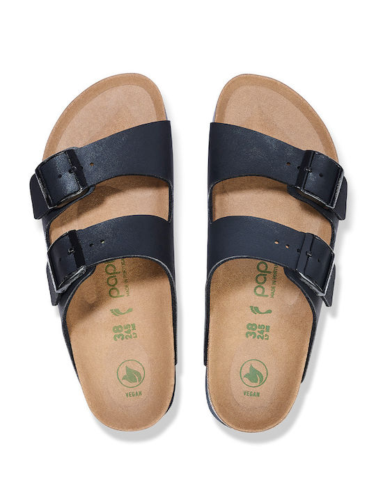 Arizona Γυναικεία Ανατομικά Σανδάλια Μαύρα Narrow Fit