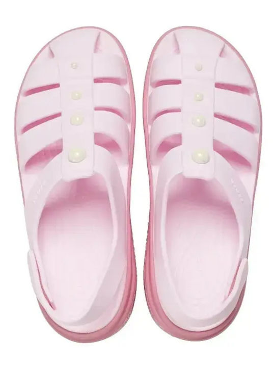 Stomp Fisherman Women's Flat Sandals in Pink Color