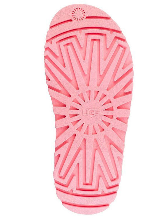 GoldenGlow Women's Flat Sandals Tropical Pink