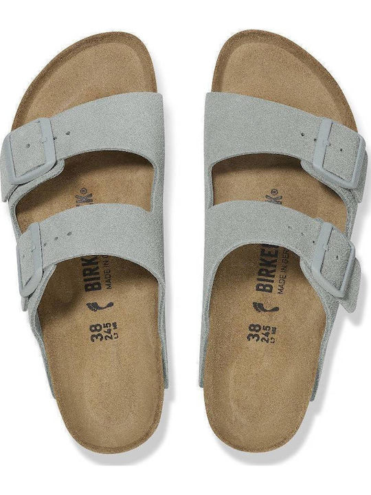 Arizona Women's Flat Sandals in Green Color Narrow Fit
