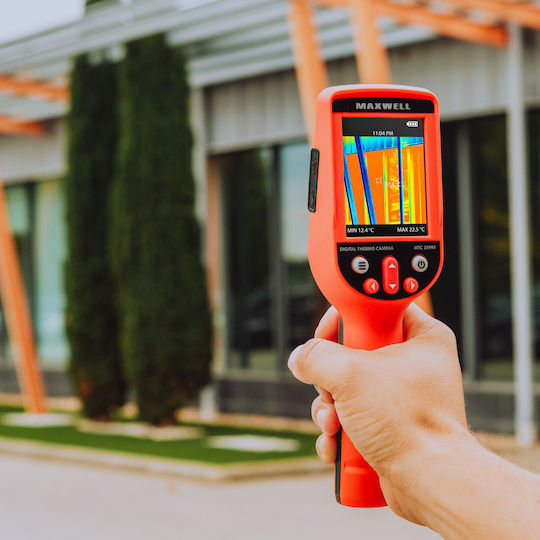 Cameră Termică cu Ecran de 2.8" pentru Temperatură de la 0.15°C până la 100°C