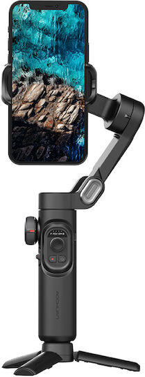 Aochuan Xe Standard Gimbal für Handy mit 3,5 Stunden Batterielaufzeit Schwarz