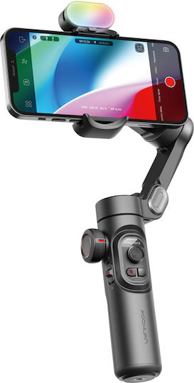 Aochuan Xe Rgb Gimbal Κινητού με 3.5 ώρες λειτουργίας Μαύρο