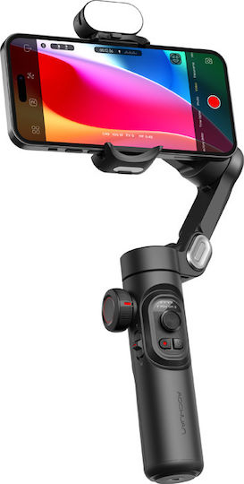 Aochuan Xe Rgb Gimbal Κινητού με 3.5 ώρες λειτουργίας Μαύρο