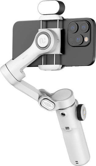 Aochuan X2 Rgb Mobile Phone Gimbal with 2 Hours Operation White