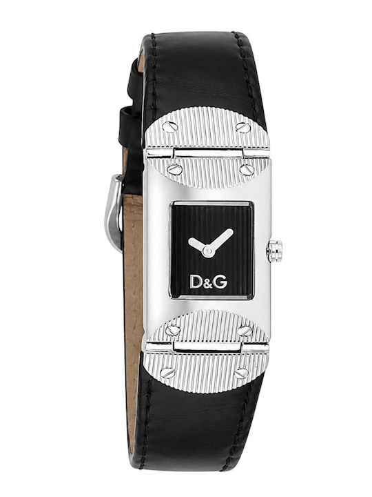 Dolce & Gabbana Women's Watch with Black Leather Strap