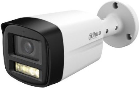Dahua HAC-HFW1801TLM-IL-A-0280B-S3-DIP CCTV Cameră de Supraveghere 4K Rezistentă la Apă cu Microfon și Obiectiv 2.8mm