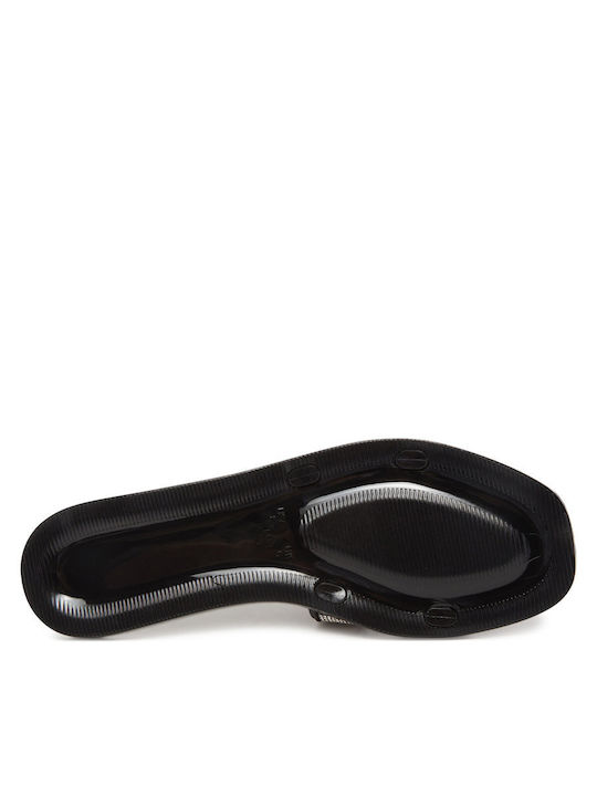 Flache Sandalen für Damen in Schwarz Farbe