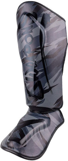 8 Weapons Adults Black Shin Guards