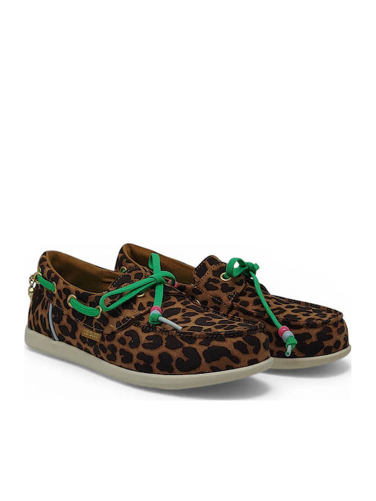 Women's Moccasins in Brown Colour