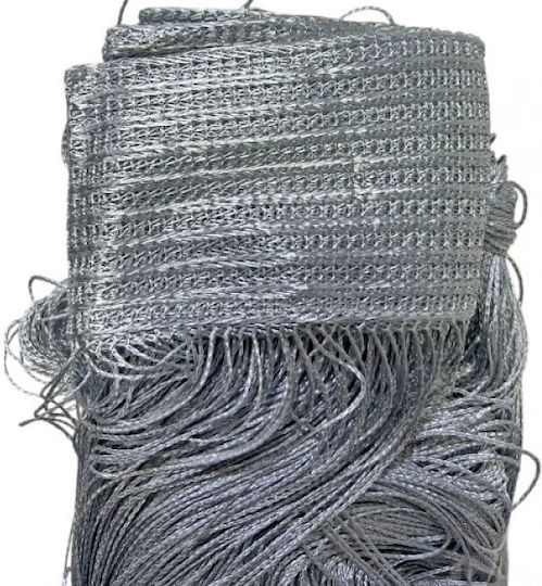Decor String Fringe Door Curtain 100x200cm Gray