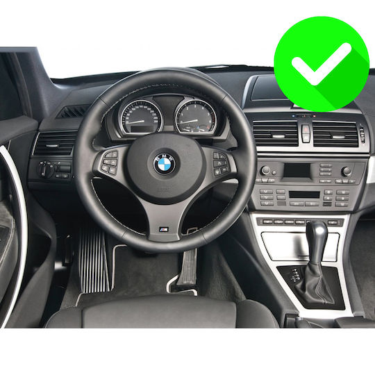 Carmedia Car Audio System for BMW X3 (E83) 2003-2010 (Bluetooth/USB/WiFi/GPS/Apple-Carplay/Android-Auto) with Touch Screen 12.3"