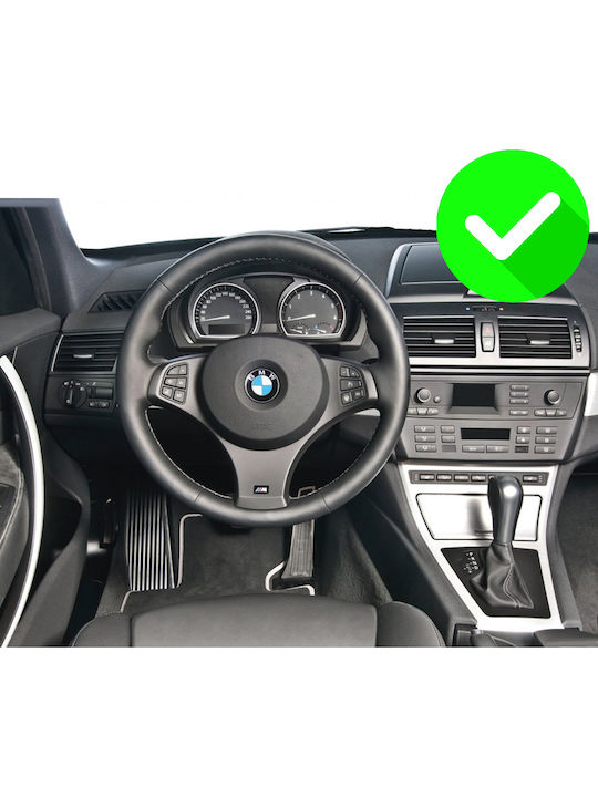 Carmedia Auto-Audiosystem für BMW X3 (E83) 2003-2010 mit Bluetooth USB Eingebautes Wi-Fi GPS Apple CarPlay Android Auto 9-Zoll Touchscreen