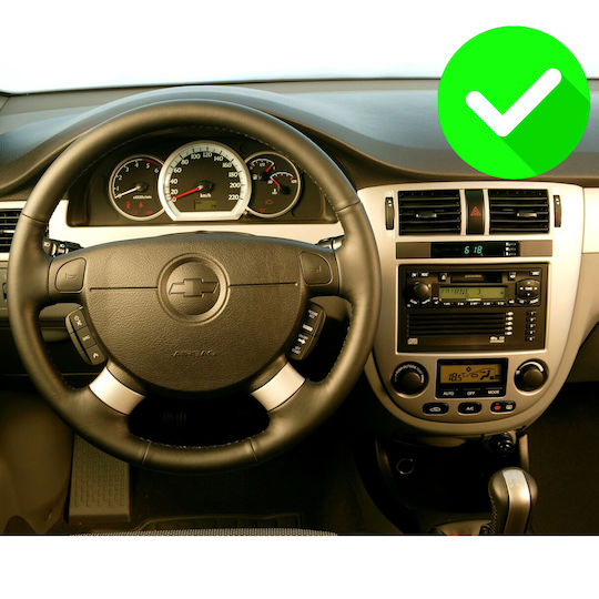 Carmedia Ηχοσύστημα Αυτοκινήτου για Chevrolet Lacetti 2005 (Bluetooth/USB/WiFi/GPS/Apple-Carplay/Android-Auto) με Οθόνη Αφής 10"