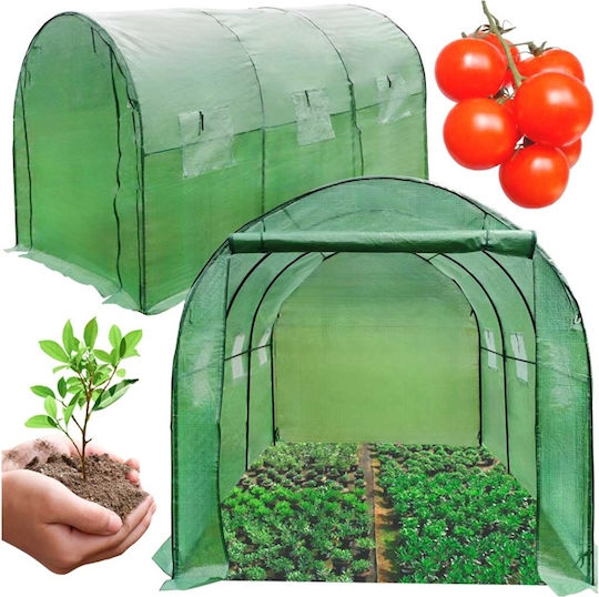 Seră De Grădină Tip Solar Pentru Răsaduri Legume Țevi Verde