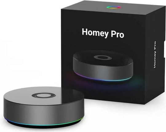 Homey Pro (2026) Smart Hub Z-Wave Wi-Fi Bluetooth Zigbee IR RF Thread Compatible with Google Home Alexa IFTTT & Matter