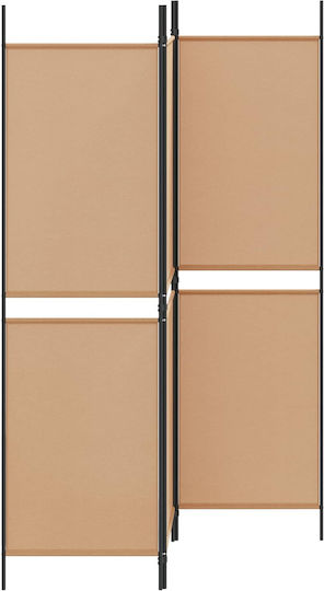 vidaXL Декоративен Параван Текстилен 150x180см