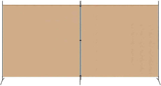 vidaXL Decorative Room Divider Fabric 348x180cm