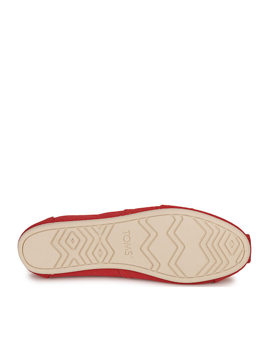 Alpargata Women's Fabric Espadrilles Red