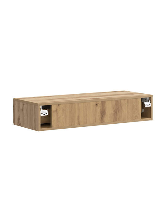 Ντουλάπι Τοίχου Καφέ 87.5x34.5x17εκ.