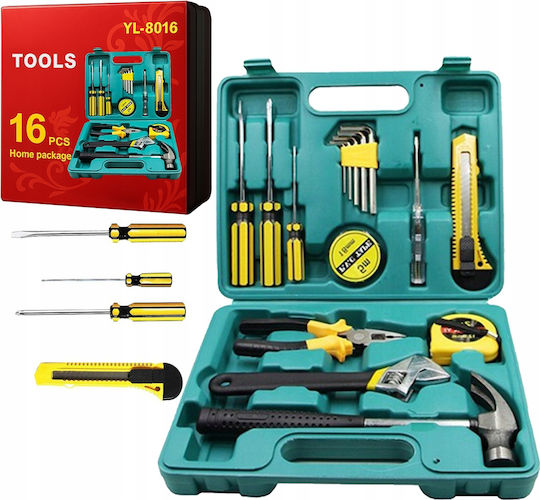 Verk Group Tool Case with 16 Tools