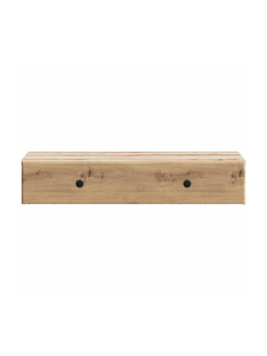 Ντουλάπι Τοίχου Καφέ 87.5x34.5x17εκ.