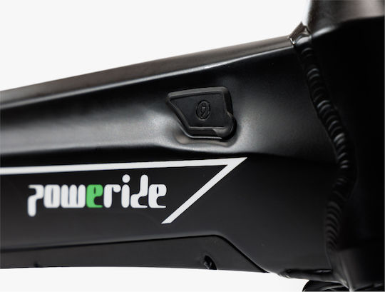PowerRIDE Folding 20 14Ah Hydro 20" Black Foldable Electric City Bicycle