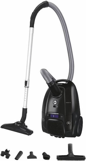 Hoover Txlz72hm 011 Ηλεκτρική Σκούπα 700W με Κάδο 3.5lt Μαύρη