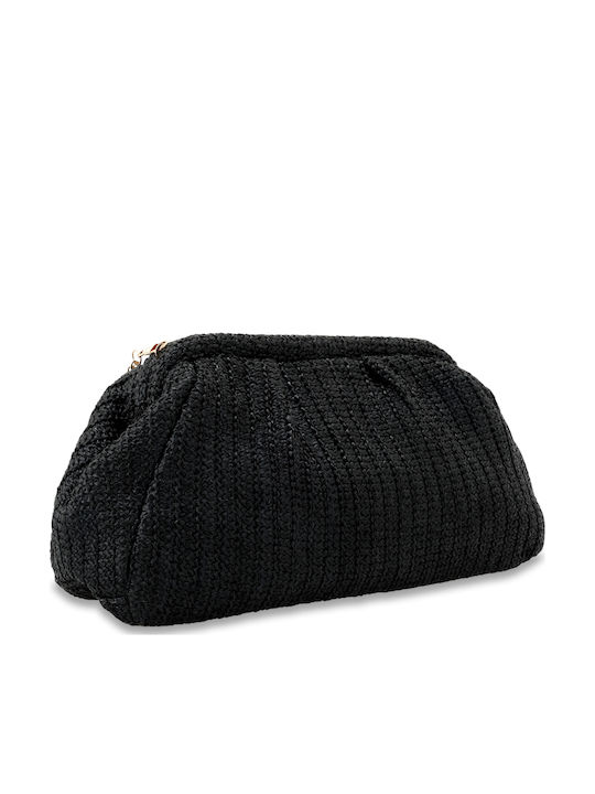 Straw Women's Handbag Black
