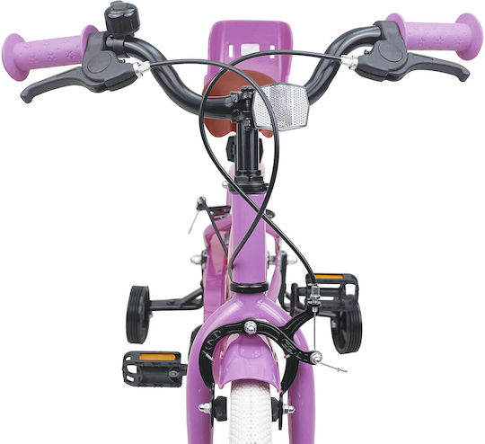 vidaXL 12" Παιδικό Mountain Bike Μωβ