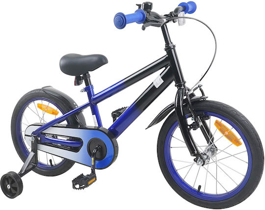 vidaXL 16" Παιδικό Ποδήλατo BMX Μπλε