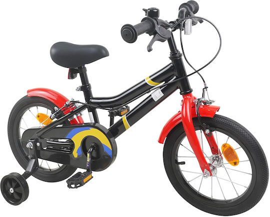 vidaXL 12" Kids' BMX Bicycle Black