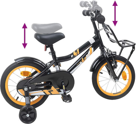 vidaXL 16" Kinderfahrrad Mountainbike Orange