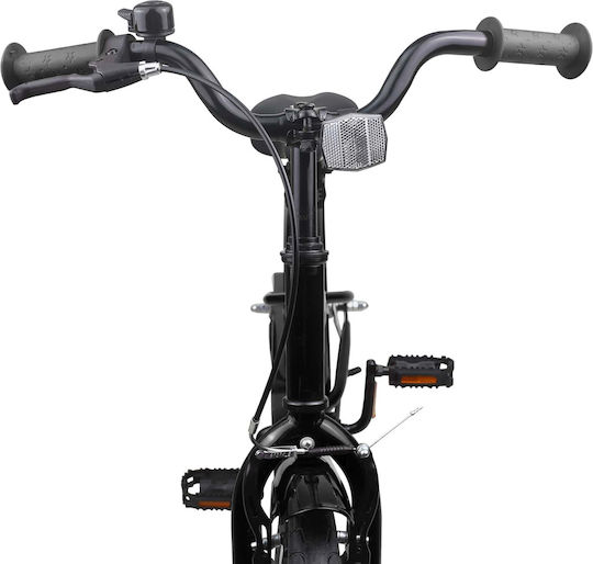 vidaXL 18" Детски Велосипед BMX Черен