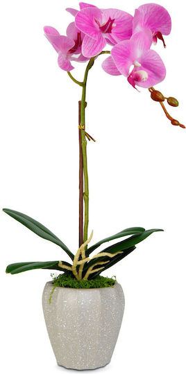 Dekorative Künstliche Orchidee In Topfpflanze Realistisches Aussehen 45 Cm Weiße Rosa Lila Dekorative Pflanze Zuhause Büro Dekorative Künstliche Orchidee In Topfpflanze Realistisches Aussehen 45 Cm Weiße Rosa Lila Dekorative Pflanze Zuhause Büro
