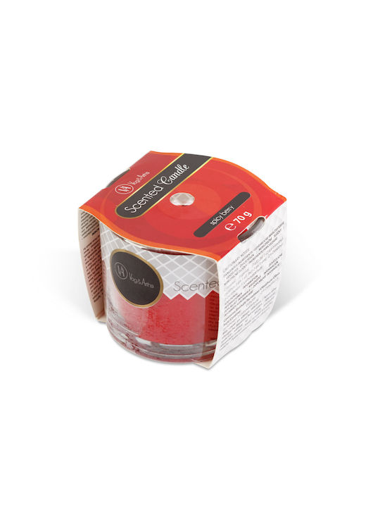 Aromatische Kerze in Gefäß Lila 70g
