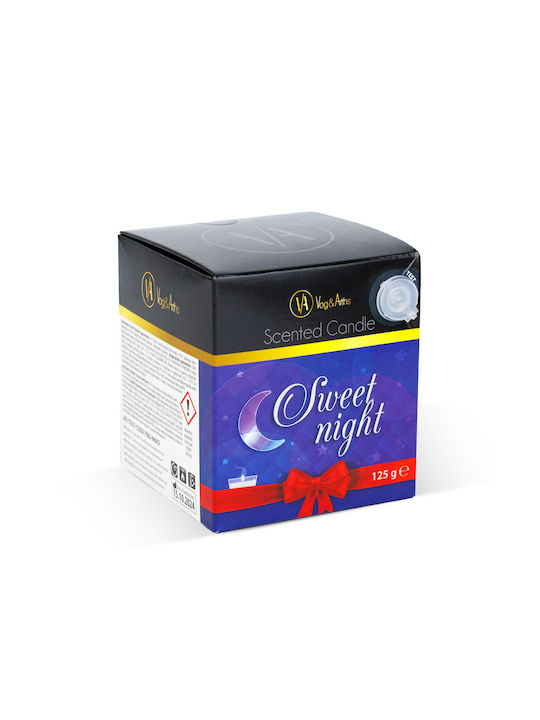 Aromatic Candle in Jar with Lavender Scent 125g