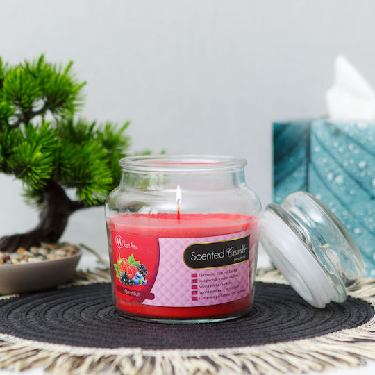 Aromatic Candle In Jar With Perfume Be A Perfect Gift For Loved Ones As The Delightful Scents Charm Everyone Glass Jar With Lid Decorative Aspect Magical Atmosphere Long-Lasting Fragrance Easy To Use Note People Sensitive To Fragrance Should Use With Caution Using 310gr