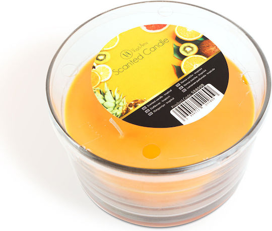 Αρωματικό Κερί σε Βάζο με Άρωμα Πορτοκάλι 350gr