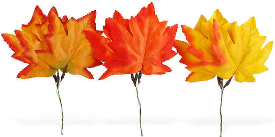 Set 9 Dekorative Herbstblätter 28 Cm Warme Farben Gelb Orange Rot Set 9 Dekorative Herbstblätter 28 Cm Warme Farben Gelb Orange Rot