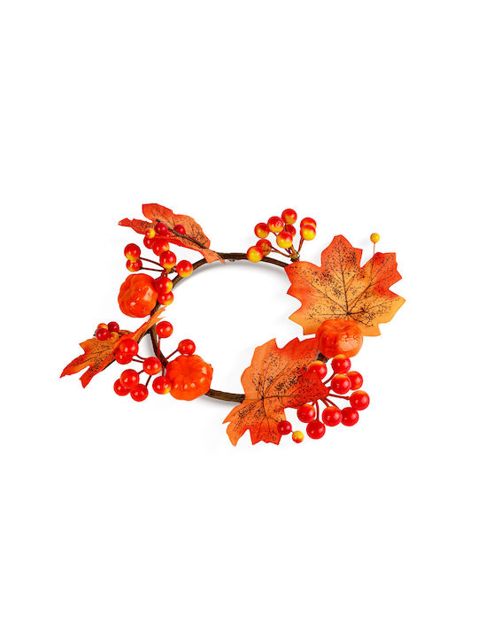 Autumn Wreath Maple Leaves 22 Cm Door Decoration