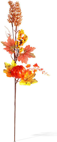 Decorative Branch Berries 62 Cm Warm Colors Red Orange Brown