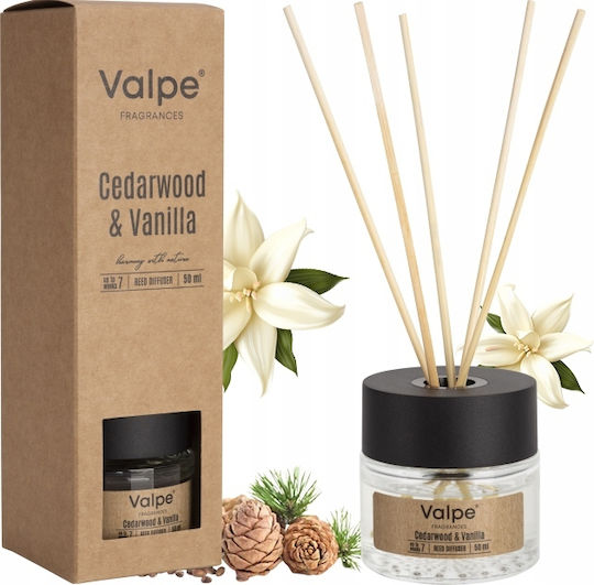 Valpe Reed Diffuser Cedarwood Vanilla 50 Ml Dz50-81