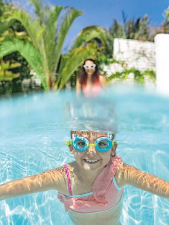 Intex Fun Swimming Goggles Kids Yellow