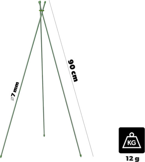 Kadax Konischer Pflanzenspieß Satz 3 Stück 90 Cm 1 Stück
