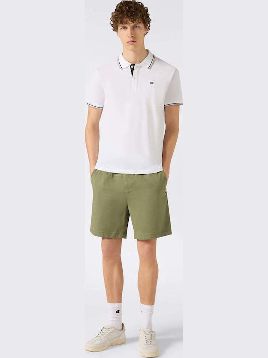 Polo Herrenbluse Weiß